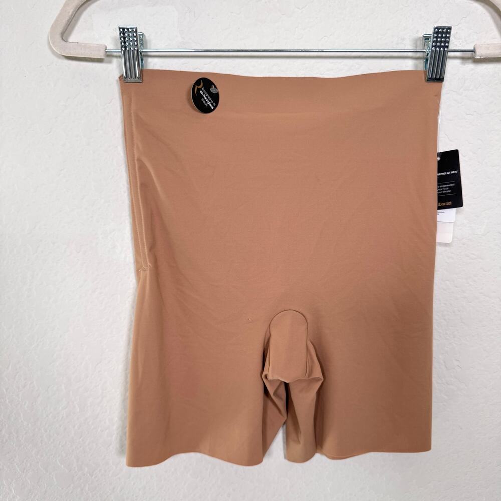 Wacoal Womens Shape Revelation Hourglass Thigh Shaper Size M Shapewear Praline